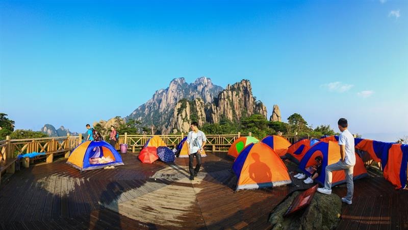 三清山帐篷露营最实用攻略，睡帐篷+看日出，画面太美！