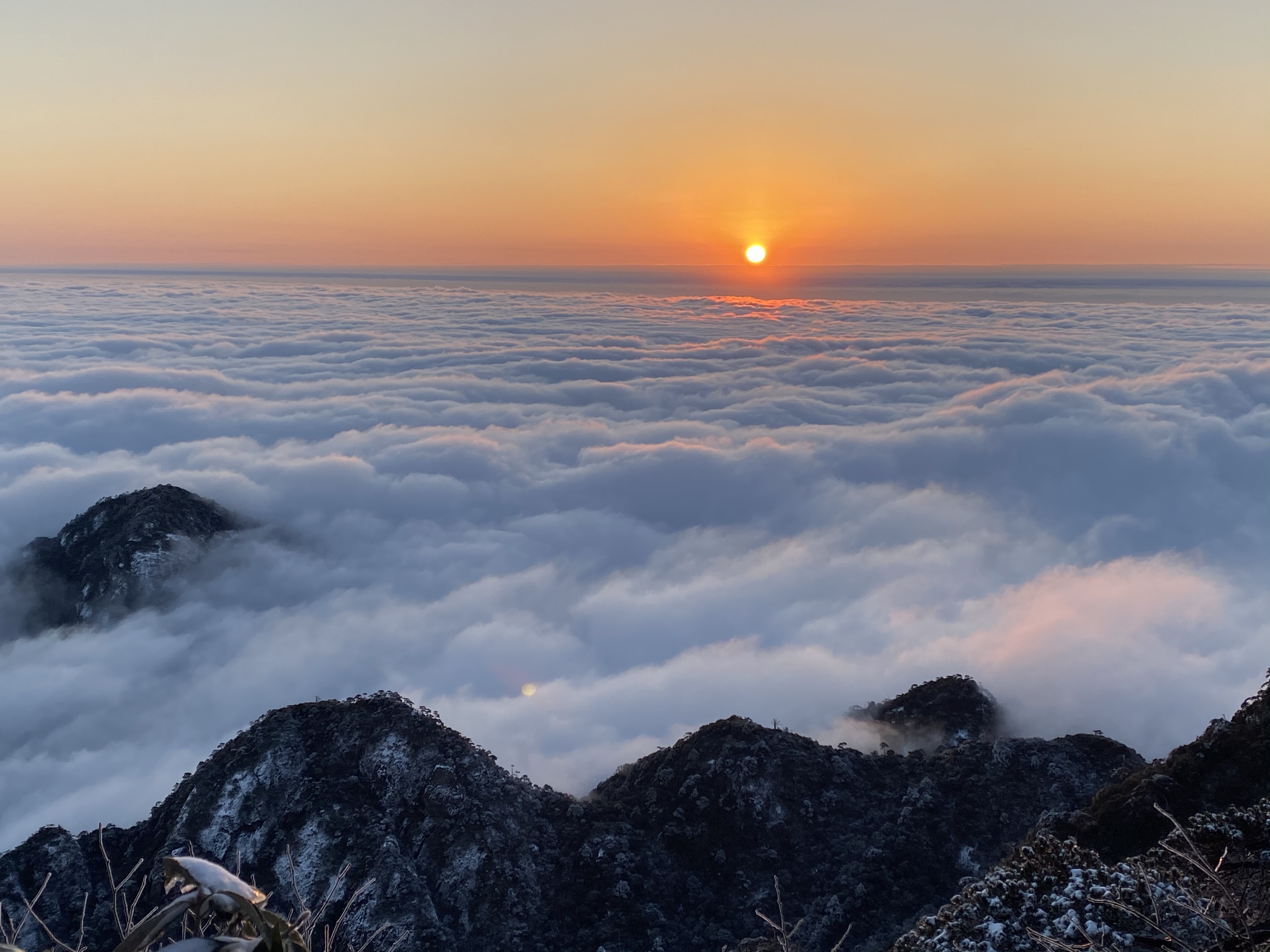雪景云海