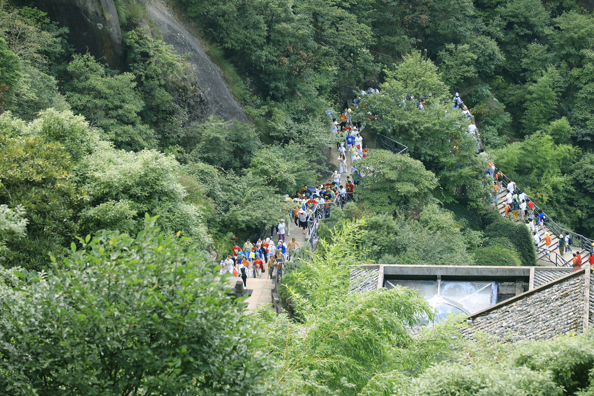 夏日三清山