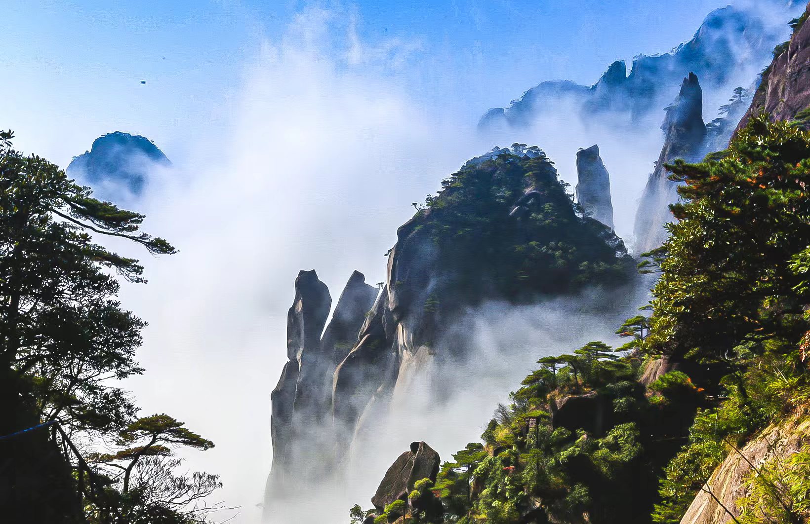 三清山云海