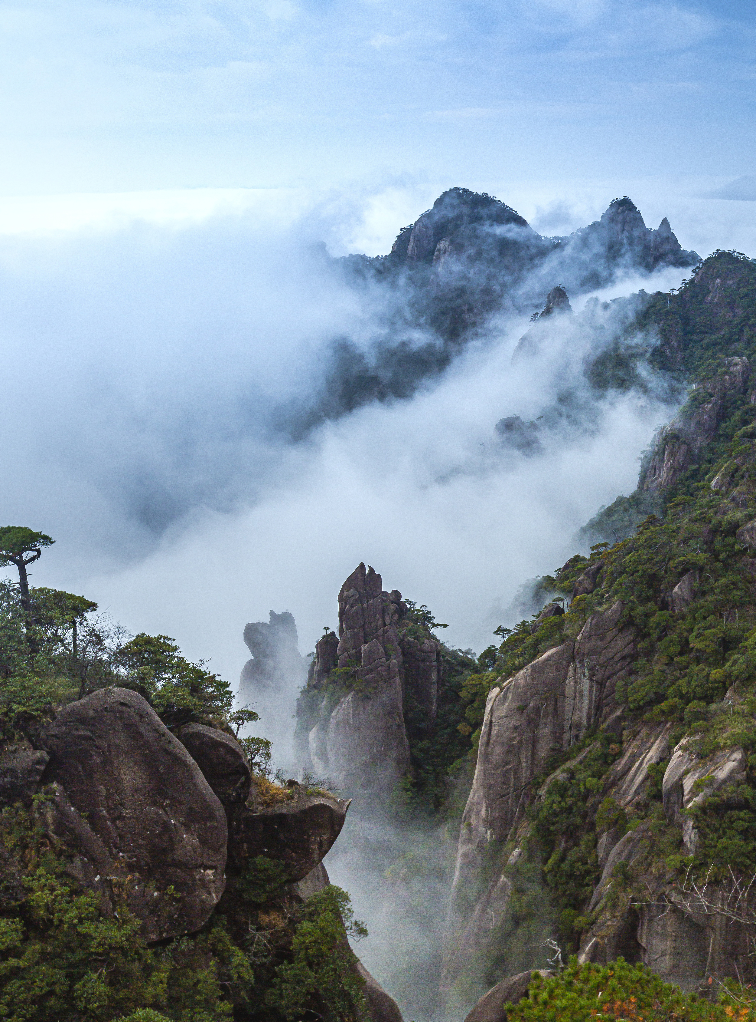 三清山云海